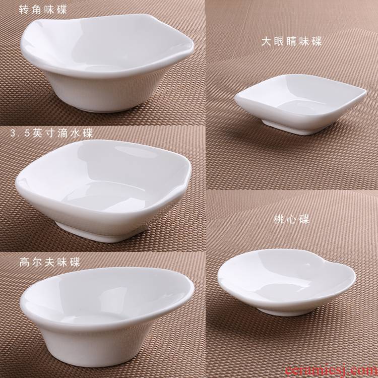 Can is home sauce dish western - style dishes cold dish dish of pure ceramic creative special dish dish bowl