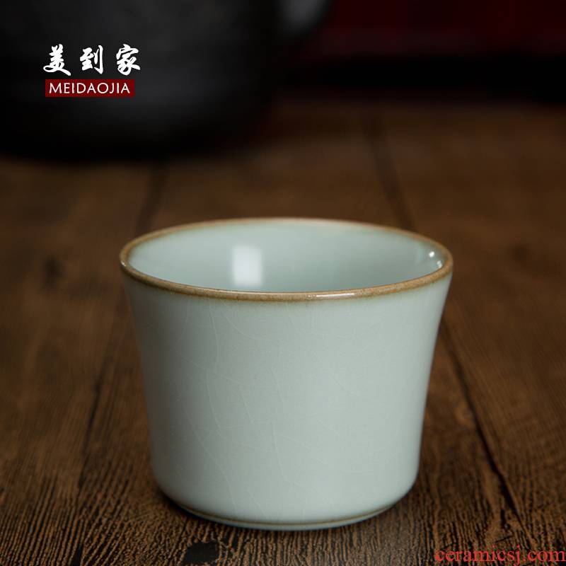 Beautiful home your up ceramic kung fu tea tea set purple sand cup cup sample tea cup bowl is all hand small triad cup