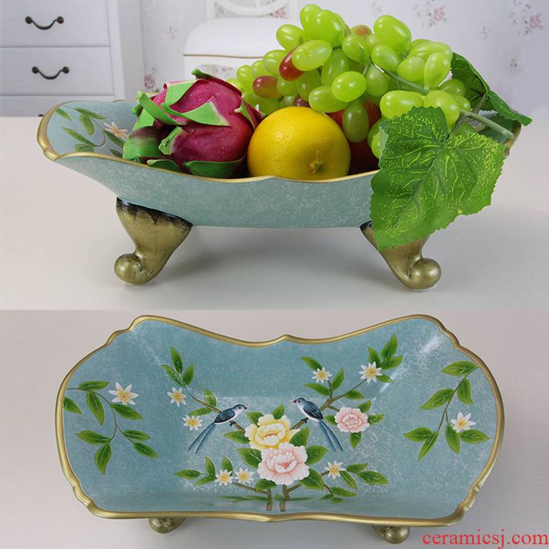 Great creative fruit bowl home sitting room artical rural practical decorative fruit bowl ceramic fruit bowl