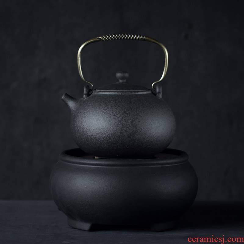 Kate lava rock - girder of black pot teapot electric teapot TaoLu teapot large capacity kettle boiling kettle