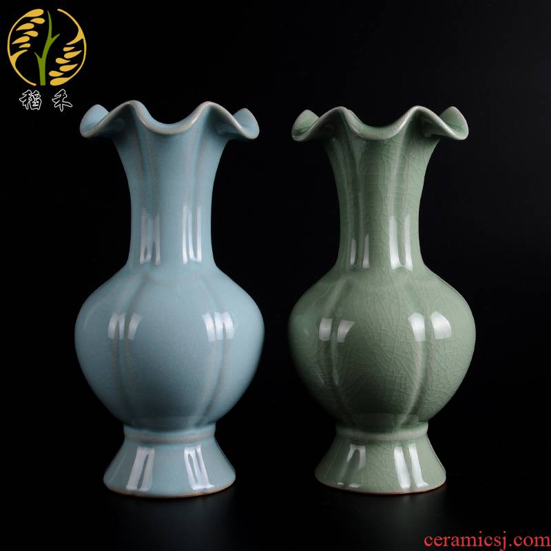 Archaize your up craft ceramic vase Chinese style home sitting room classic style restoring ancient ways China ornament