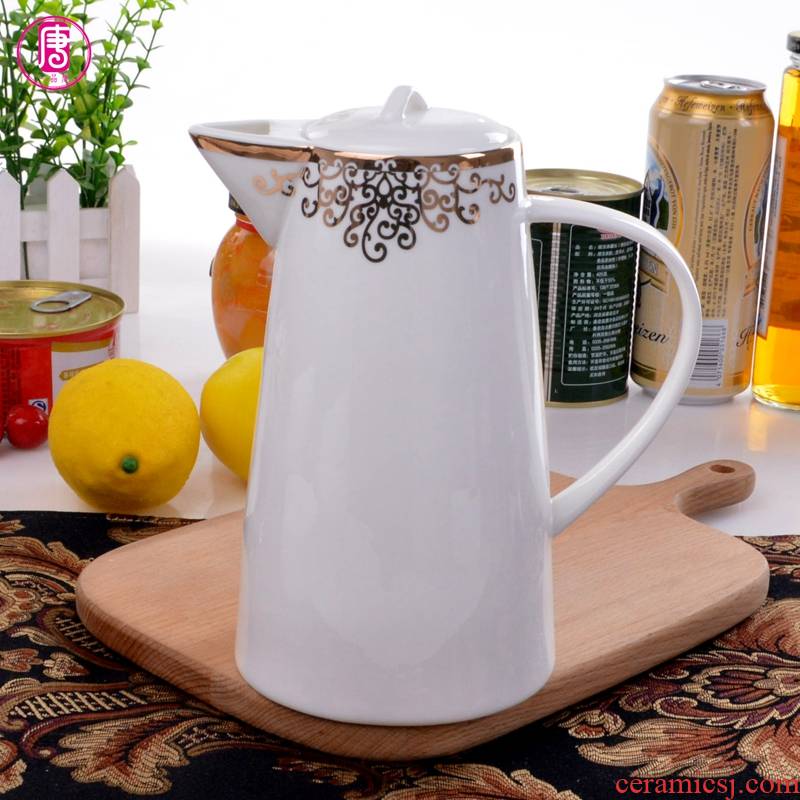 Yipin tang home ipads porcelain teapot cold European ceramic kettle European - style up phnom penh cold move with water kettle