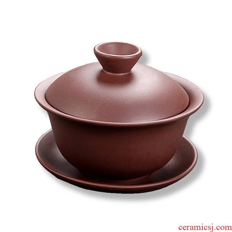 Xin arts margin large it yixing kung fu tea tea tea bowl for worship violet arenaceous tureen cups