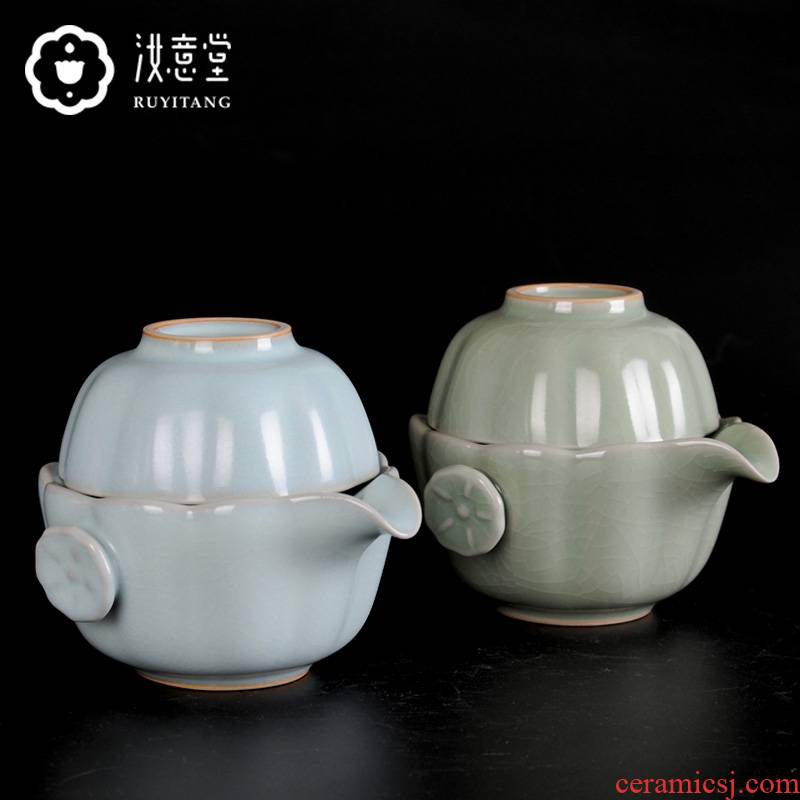 Your up crack cup a pot of a ceramic teapot teacup tea set Your porcelain pieces travel one portable office