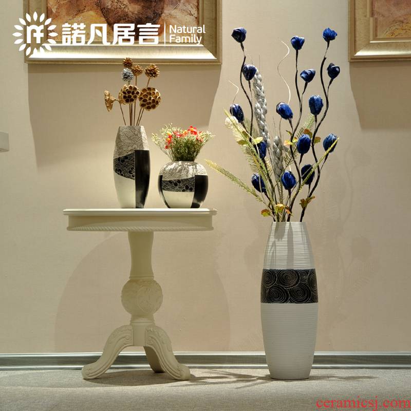 And every European veins dry flower set off in yunnan flowers, household act the role ofing is tasted the ground simulation ceramic vases, furnishing articles