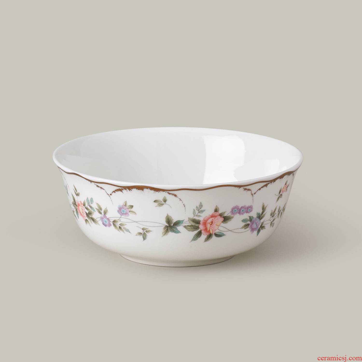 Old porcelain artisan up phnom penh rainbow such as bowl jingdezhen porcelain tableware creative big bowl Korean ipads ceramic bowl NS
