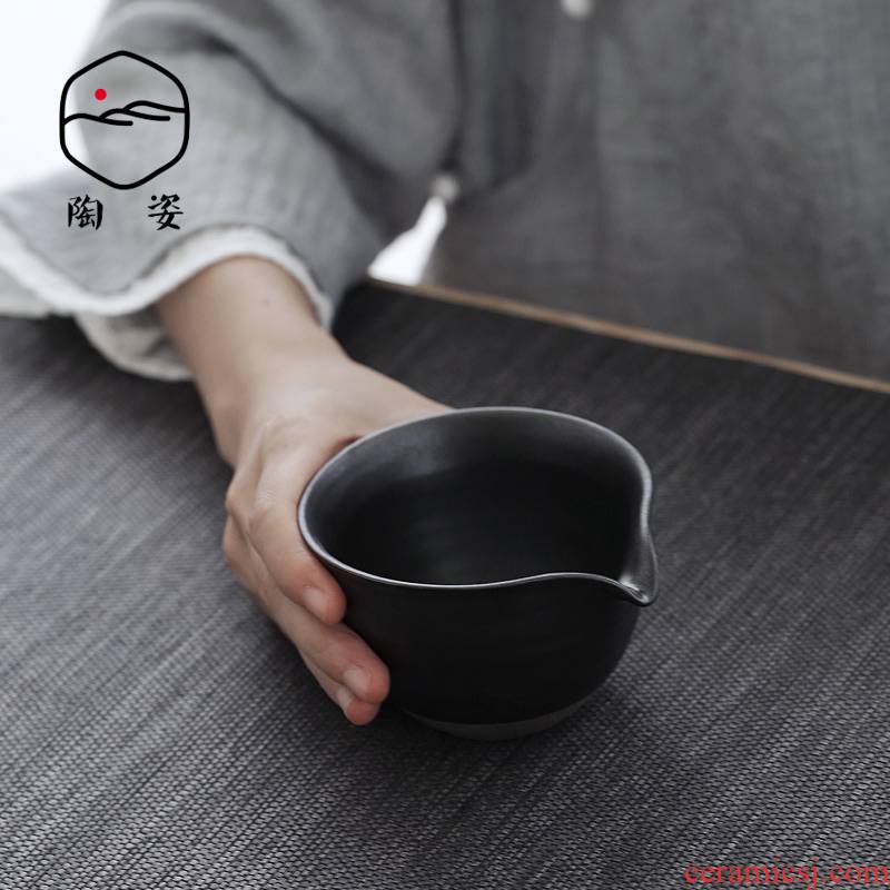 TaoZi coarse after getting reasonable points tea machine manual tea cups Japanese sea kung fu tea tea accessories