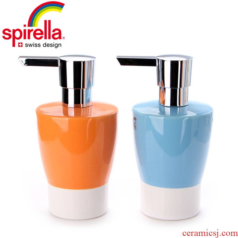 SPIRELLA/silk pury ceramic bottles of shampoo to wash your hands lotion bottle hotel toilet soap bottle pressure