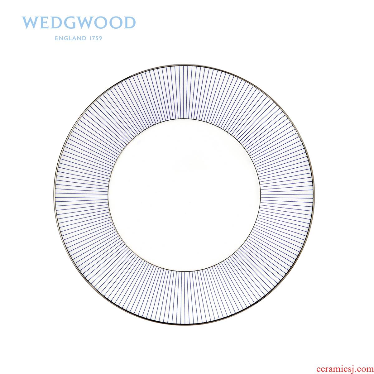 British Wedgwood Jasper Conran elegant stripe only 23 cm ipads China plates