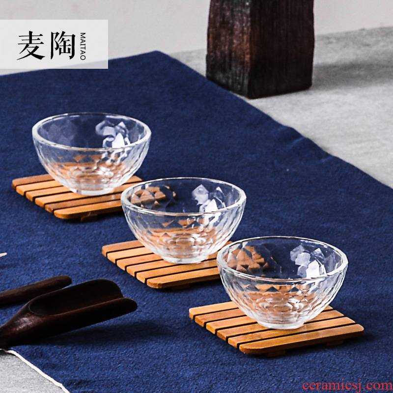 MaiTao home office glass transparent glass kung fu tea tea cups sample tea cup a cup