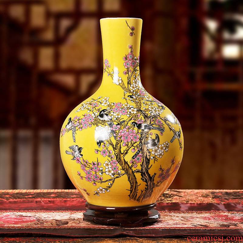 The scene creative household ceramics craft vase classical furnishing articles sitting room decoration decoration office receptacle