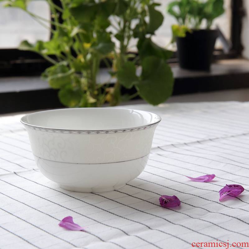 Ipads bowls bowl microwave ceramic bowl bowl of tangshan Jane the ossein porcelain tableware small bowl