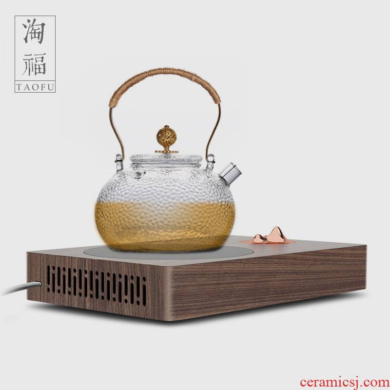 Three new concept electric TaoLu mountain tea stove household electric tea stove tea boiled tea minimalist tea set mini furnace