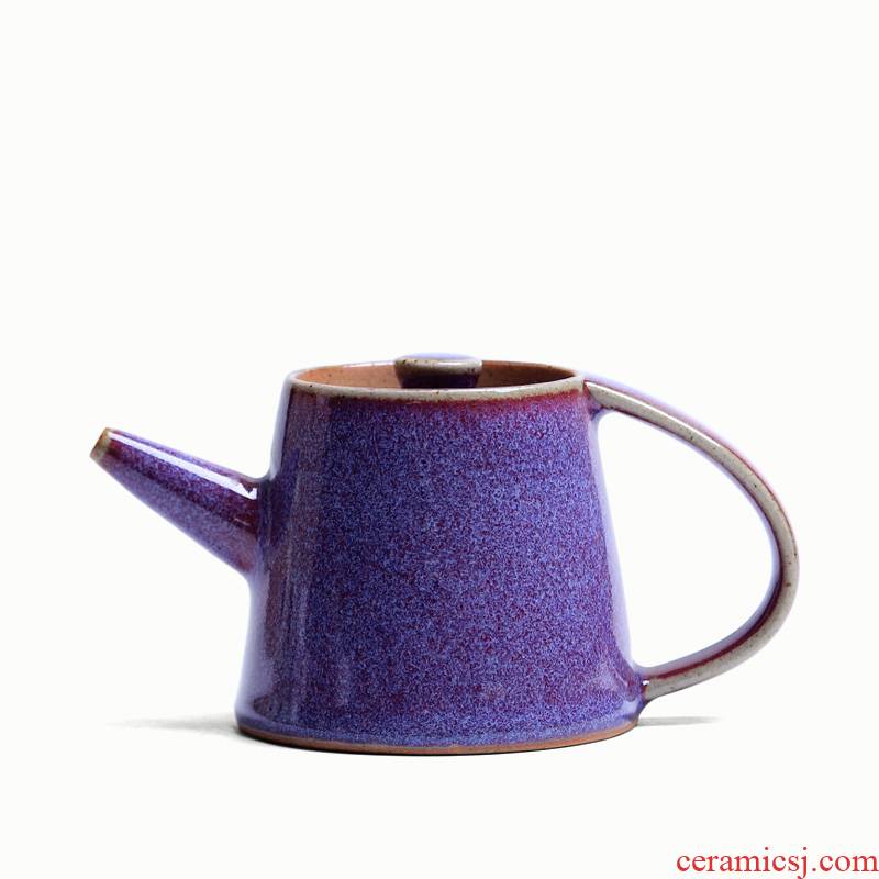 Jun porcelain teapot tea FengTang kung fu tea seiko pot of ceramic teapot quality single pot of jin teapot masterpieces