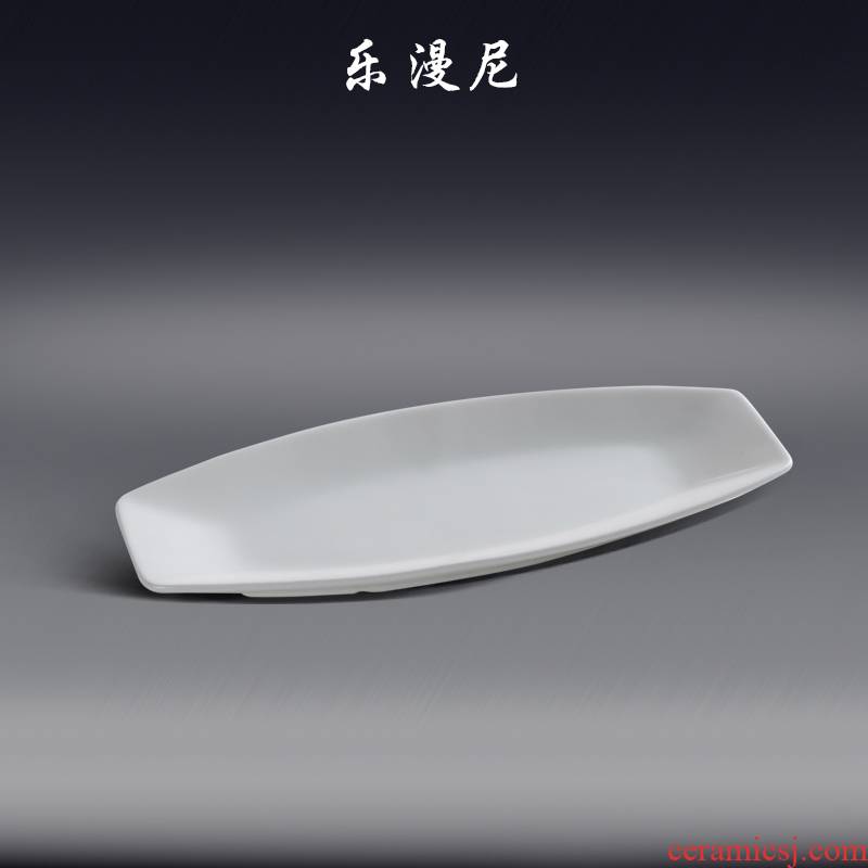 Le diffuse, ship plate - Japan and South Chesapeake and wind type ceramic tableware steamed fish dish hot dish cooking dishes
