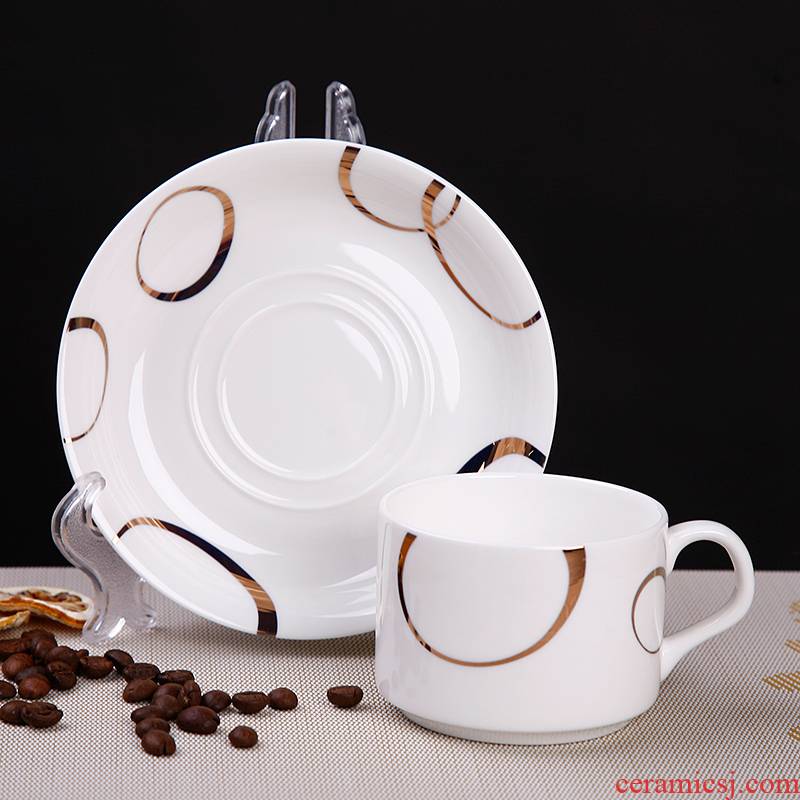 European style afternoon tea coffee cup sets of ipads China coffee cups and saucers contracted cup send package mail
