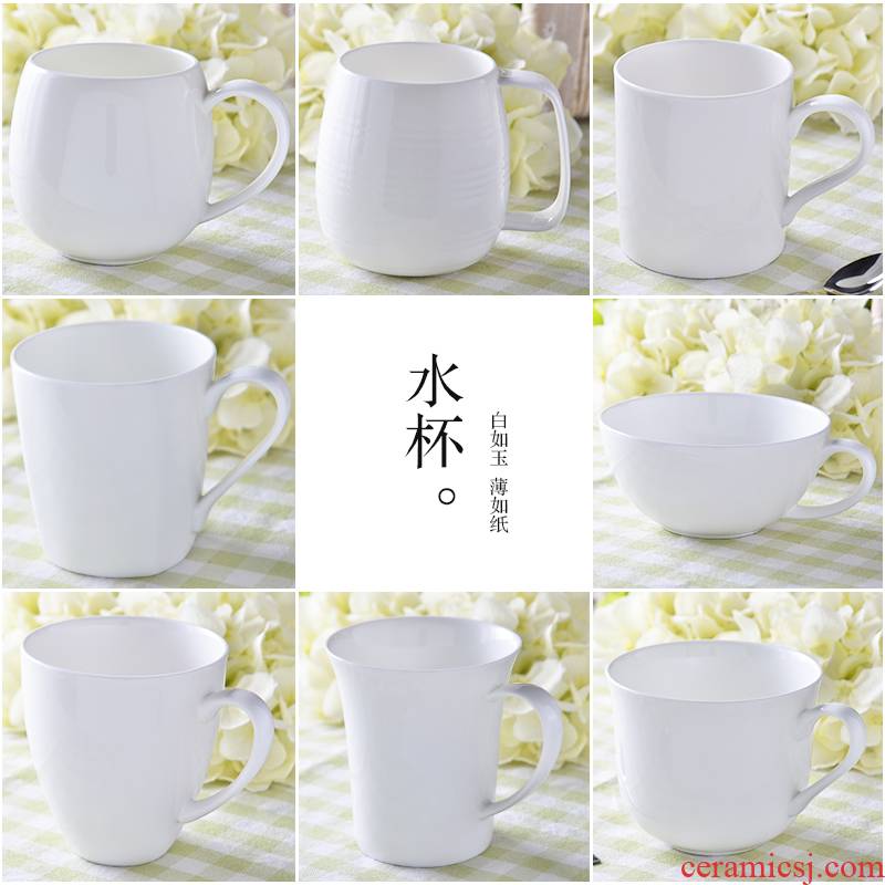 Gold square breakfast cup ipads China mugs creative office cup coffee cup ceramic cups milk cup, valentine