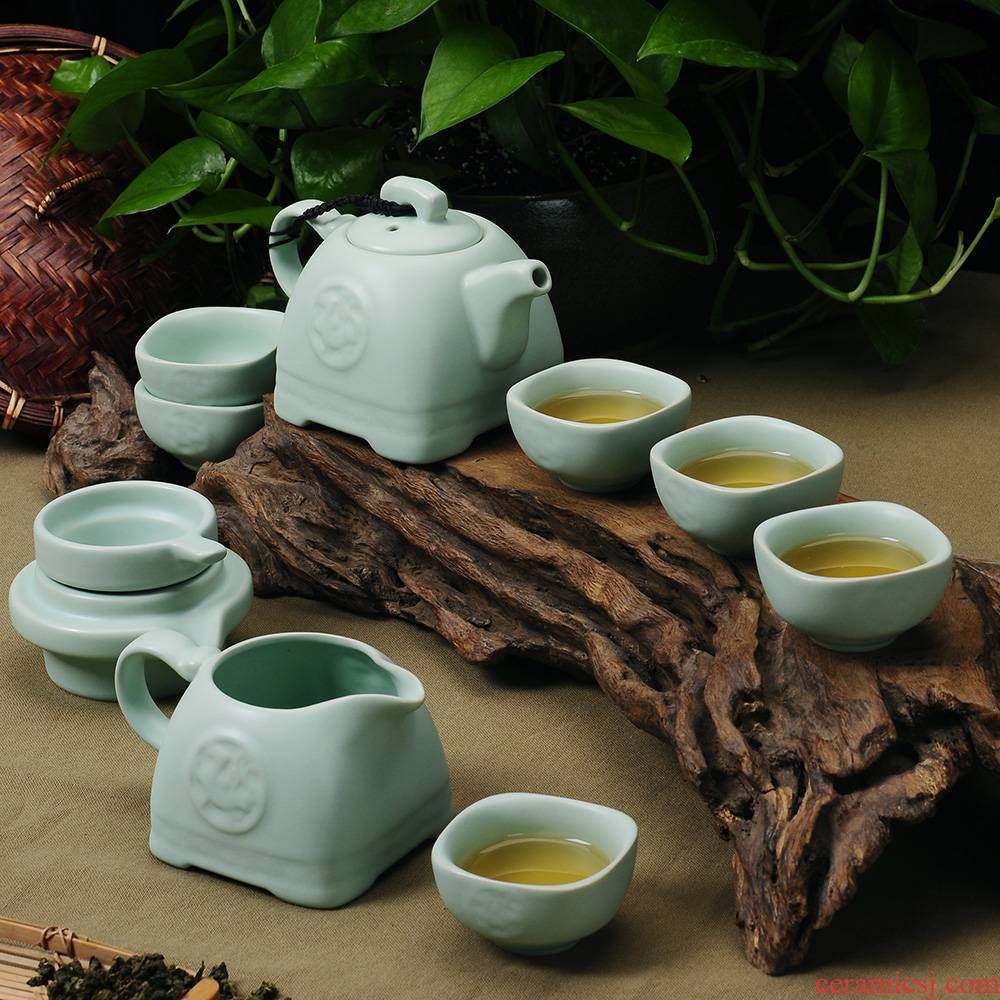 Your up tea sets to open the slice of a complete set of Your porcelain tea set the teapot teacup kung fu tea tea tureen ceramics
