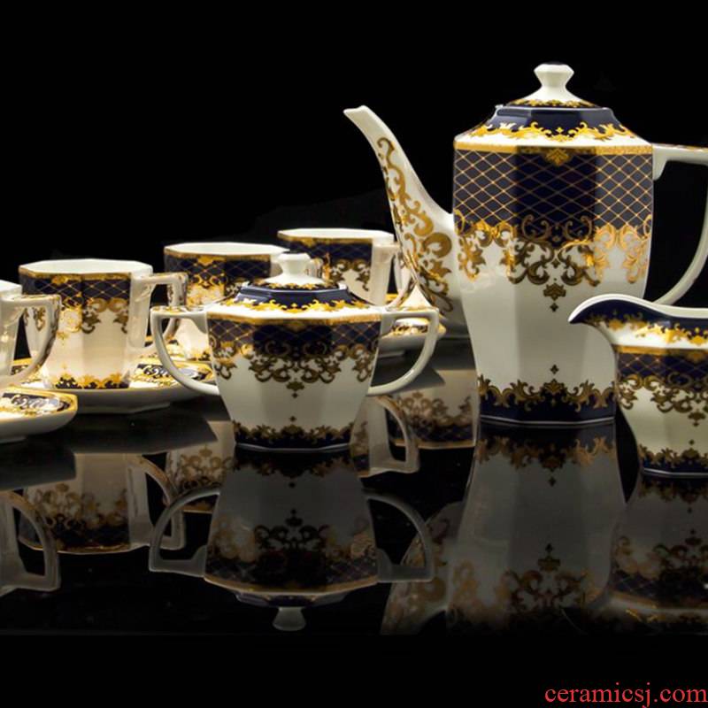 Jingdezhen European - style British ceramic ipads China star anise coffee sets up phnom penh coffee cup afternoon tea tea cup