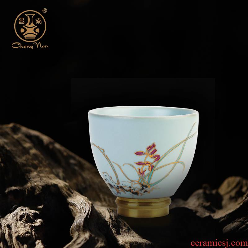 Chang nan kung fu tea by patterns of ice crack tea sample tea cup your up jingdezhen ceramics slicing kung fu tea cups