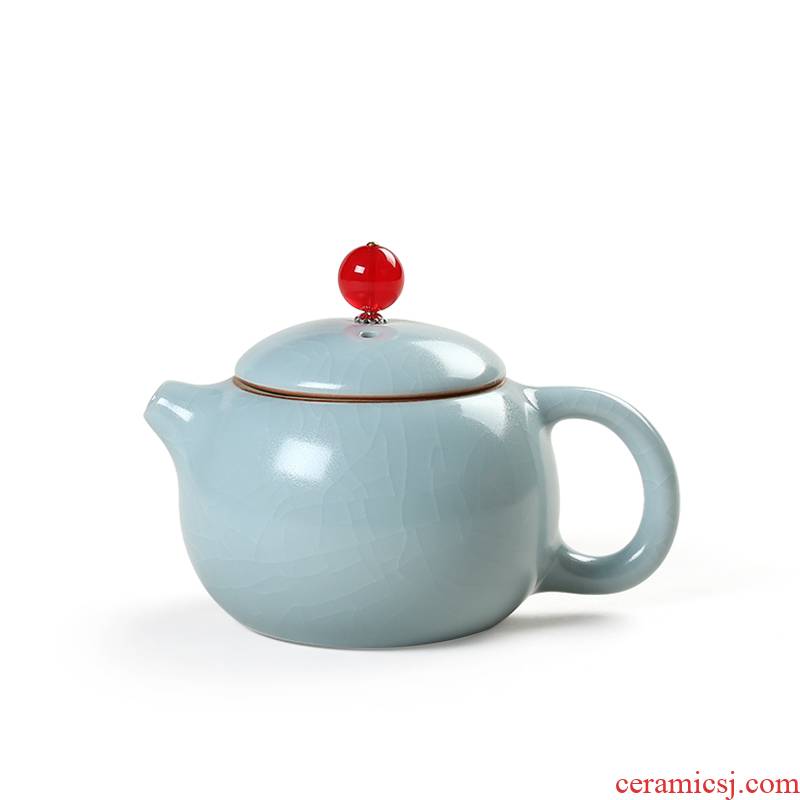 ZongTang to yet your up ceramic tea set little teapot bag mail on your porcelain kung fu tea tea teapot 's beauty