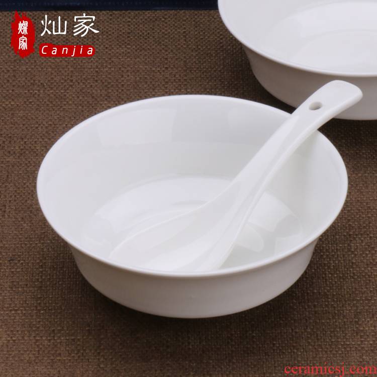 Can is home white rice bowls creative new ceramic Australian salad dishes western - style Oriental dishes