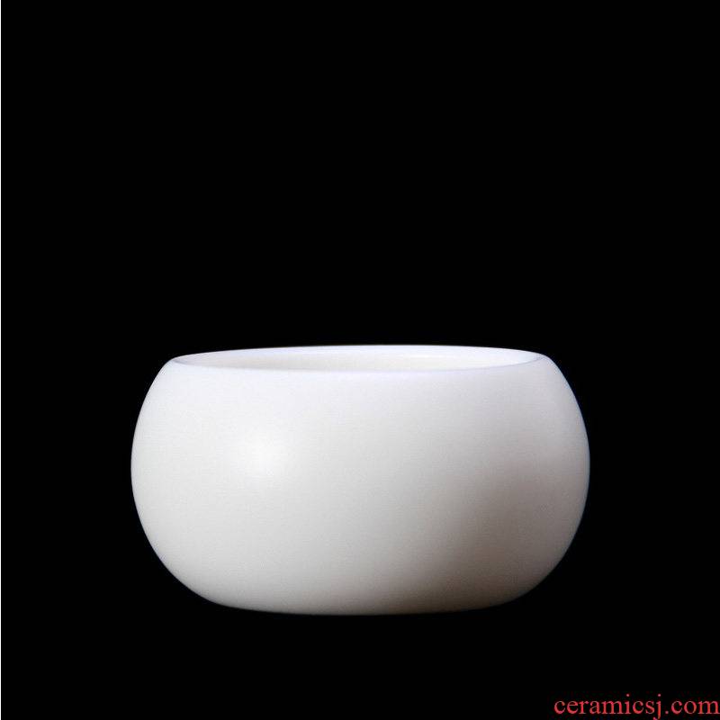 Mingyuan FengTang tea dehua white porcelain ivory white kaolin to suggest kung fu tea cups sample tea cup to zen cup