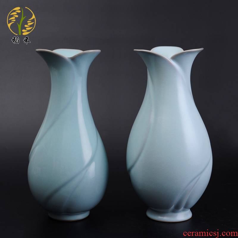 Archaize your up handicraft Chinese style restoring ancient ways is contracted classic ceramic vase household living room TV cabinet decorative furnishing articles