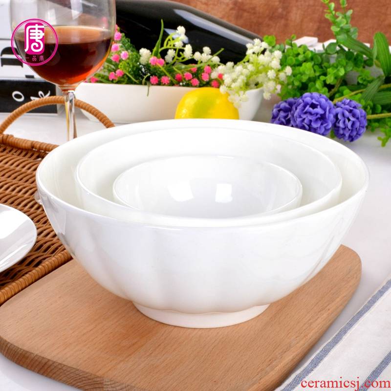 Yipin Tang Chun white ipads China tableware rice bowls of household ceramic bowl rainbow such use creative move to use of tableware