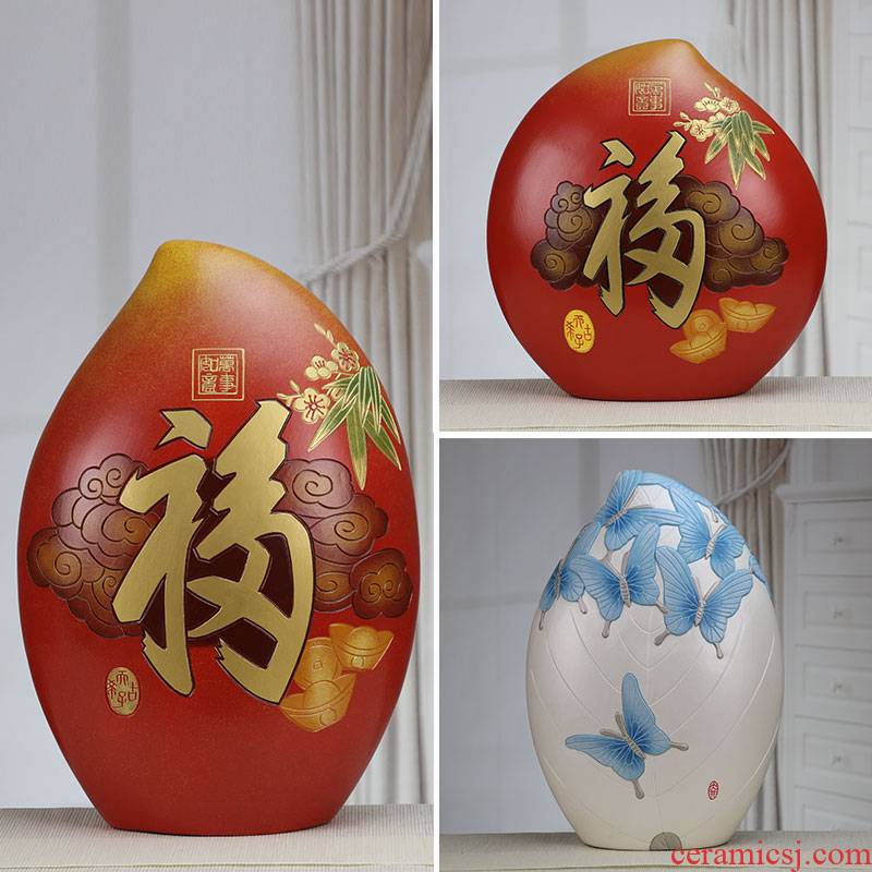 Great tao A sitting room porch bedroom home decoration ceramic handicraft decoration birthday version into gifts