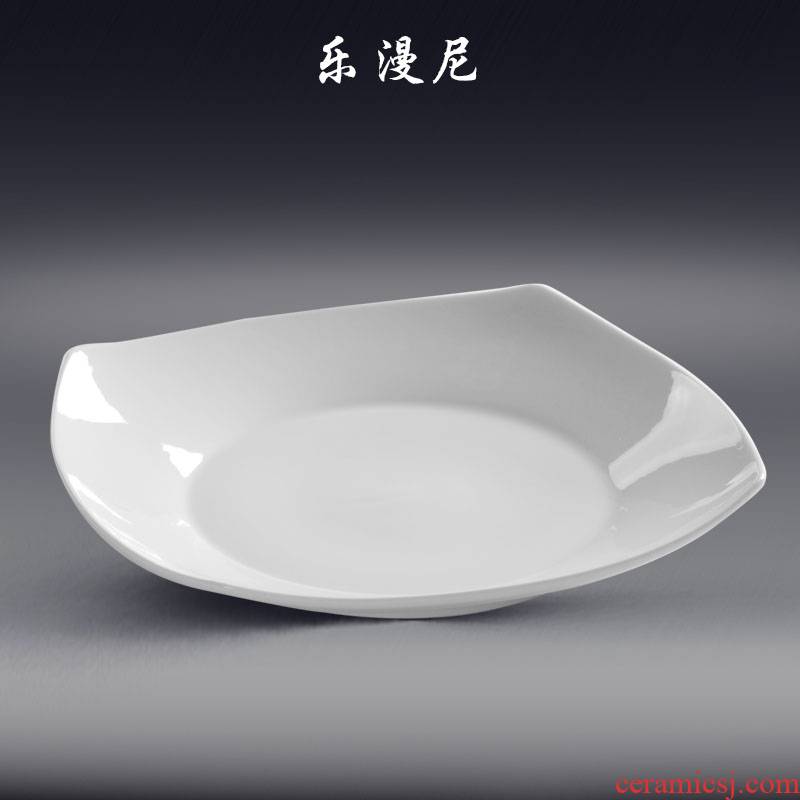 Le diffuse, - the four ceramic tableware Korean continental food dish soup soup plate - western food dish dish dish word "dumpling"