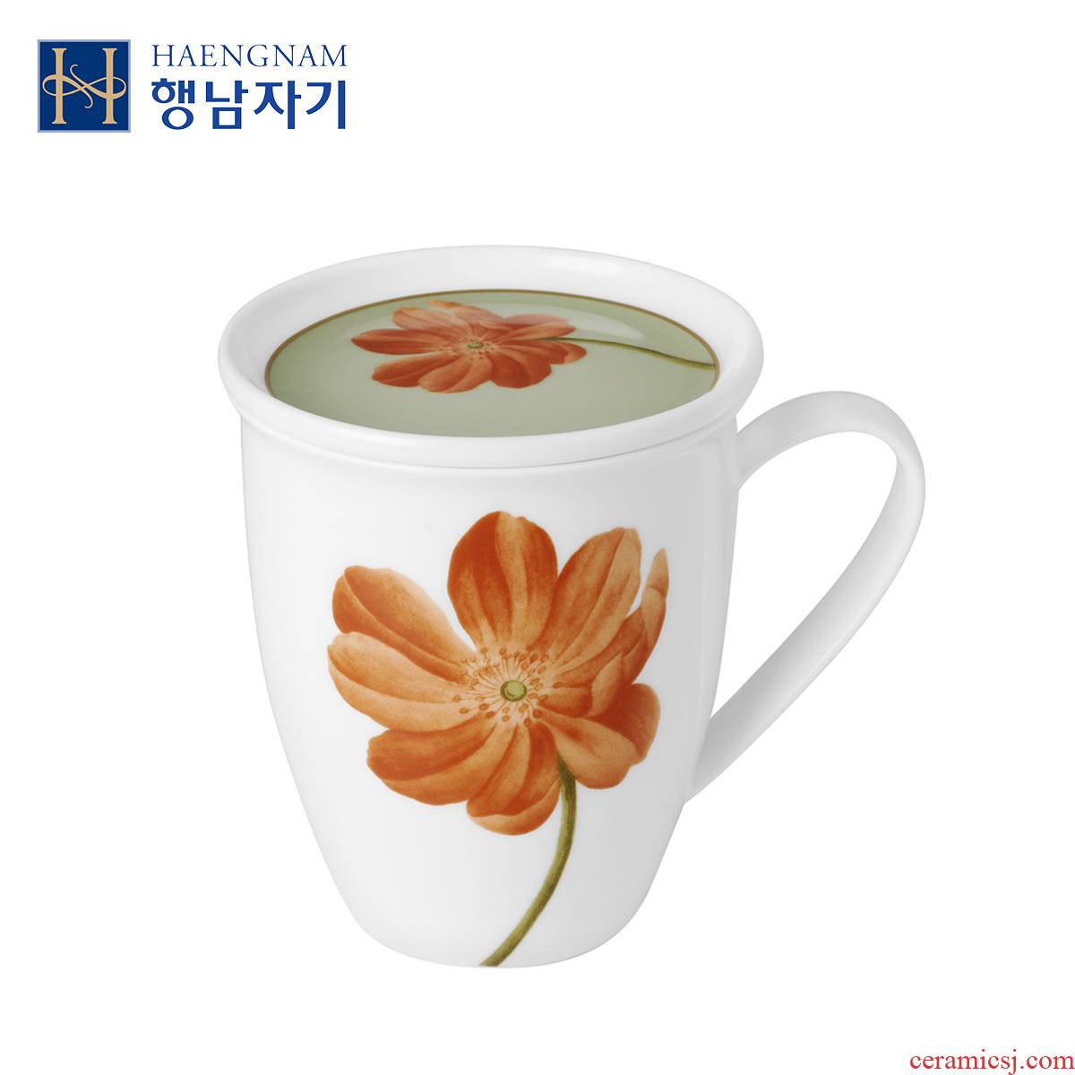 HAENGNAM Han Guoxing south China cosmos with cover ipads porcelain cup/filter cup keller glair