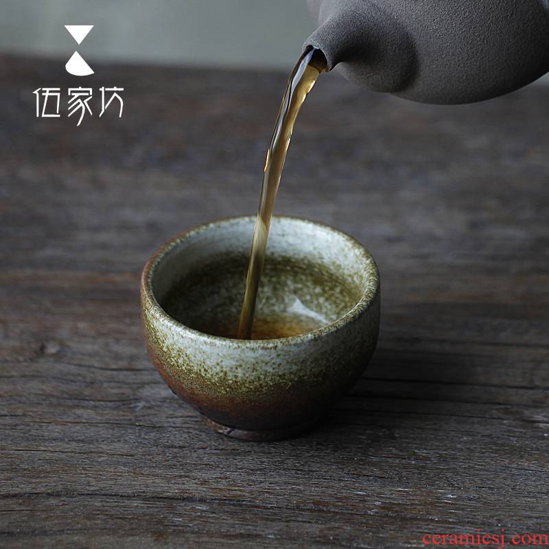 The Wu family lane pornograph kung fu tea cups, ceramic sample tea cup large glass master cup single cup tea cup