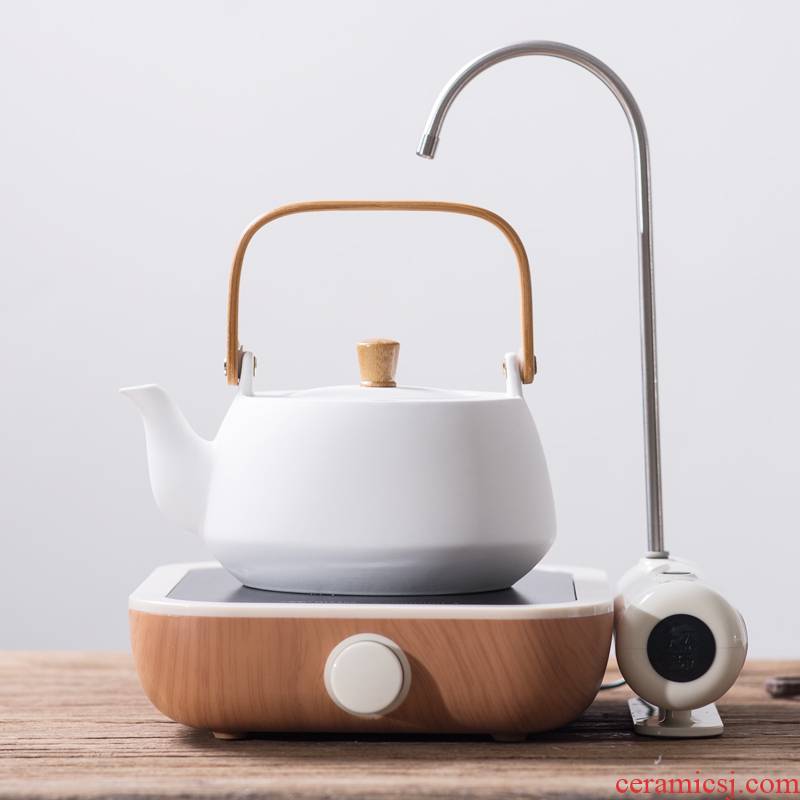 Optimal Indian tea master ceramic cooking pot hot pot pot of boiled tea kettle glass pot of girder electric TaoLu suit