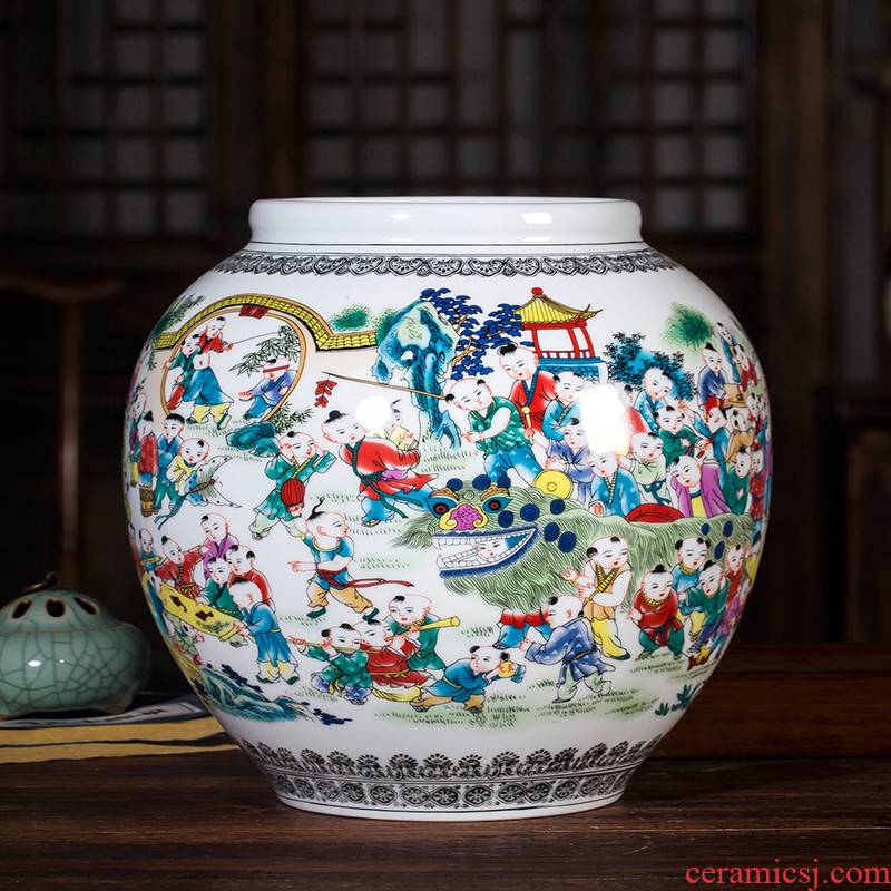 Jingdezhen ceramics, vases, flower arranging furnishing articles figure home sitting room adornment process antique Chinese style is classic the ancient philosophers