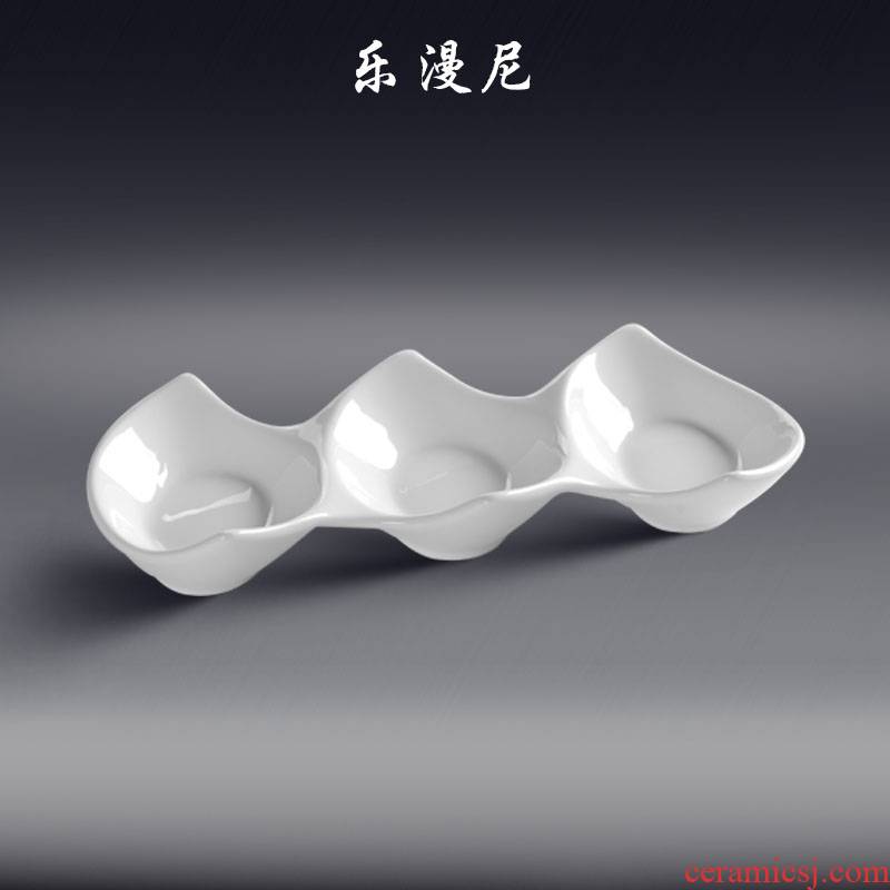 Le diffuse, double - pointed and sets three - hotel ceramic tableware after snack dish cooking dish restaurant kitchen with hot dishes