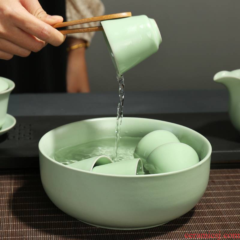 Dragon invertors your up for wash your pen kung fu large ceramic bowl with a cup of tea tea tea accessories start washing home