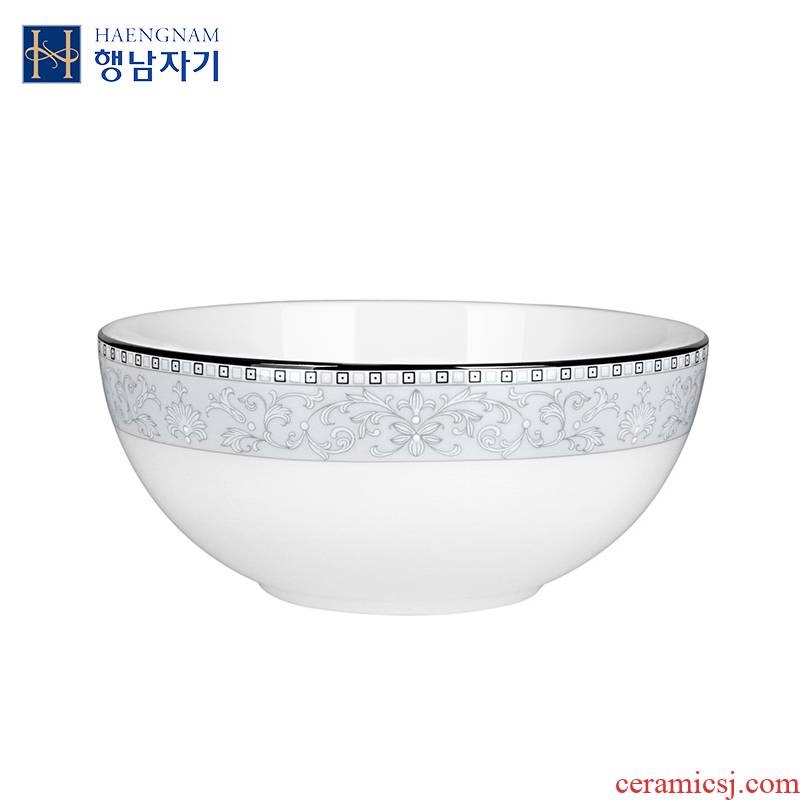 8 inch CC HAENGNAM Han Guoxing south China rural large soup bowl only glair ipads porcelain tableware
