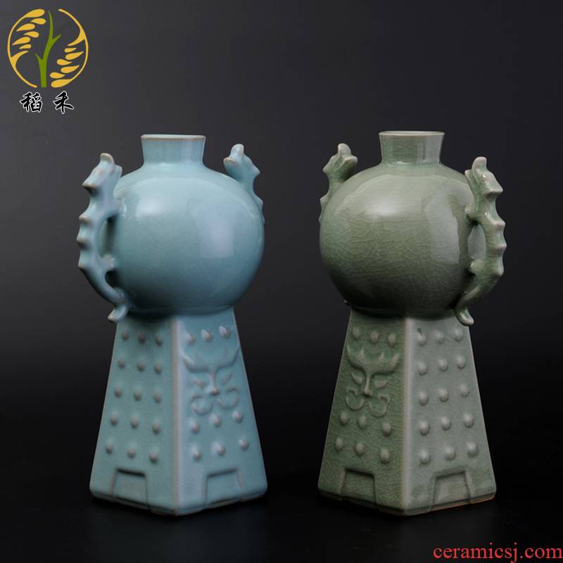 Origin of the ruzhou your up authentic your porcelain craft vase furnishing articles home sitting room adornment collection gifts