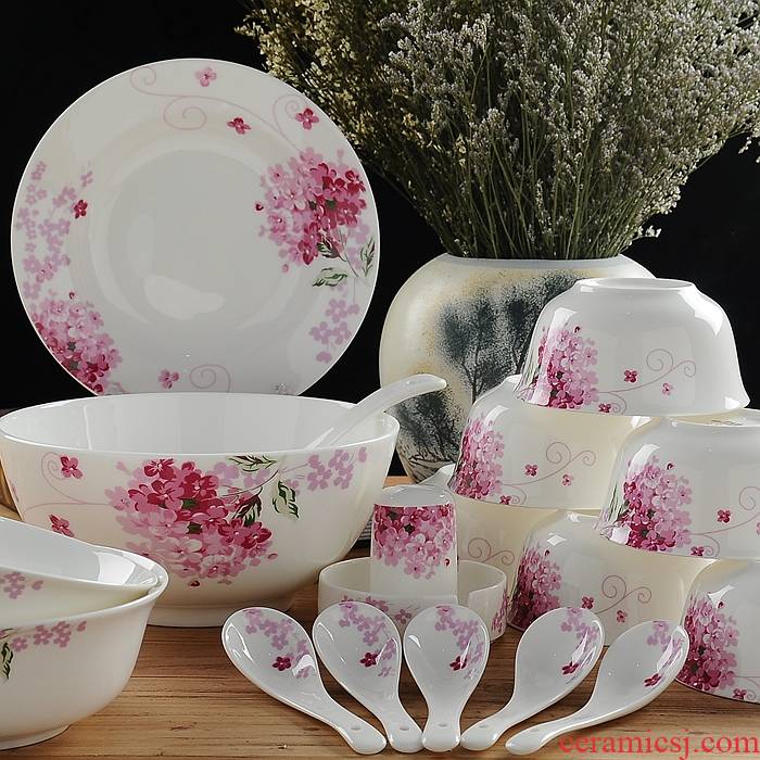 Sheng ceramics tableware 40 skull porcelain tableware tableware bowl dish dish suits for ipads China gift set