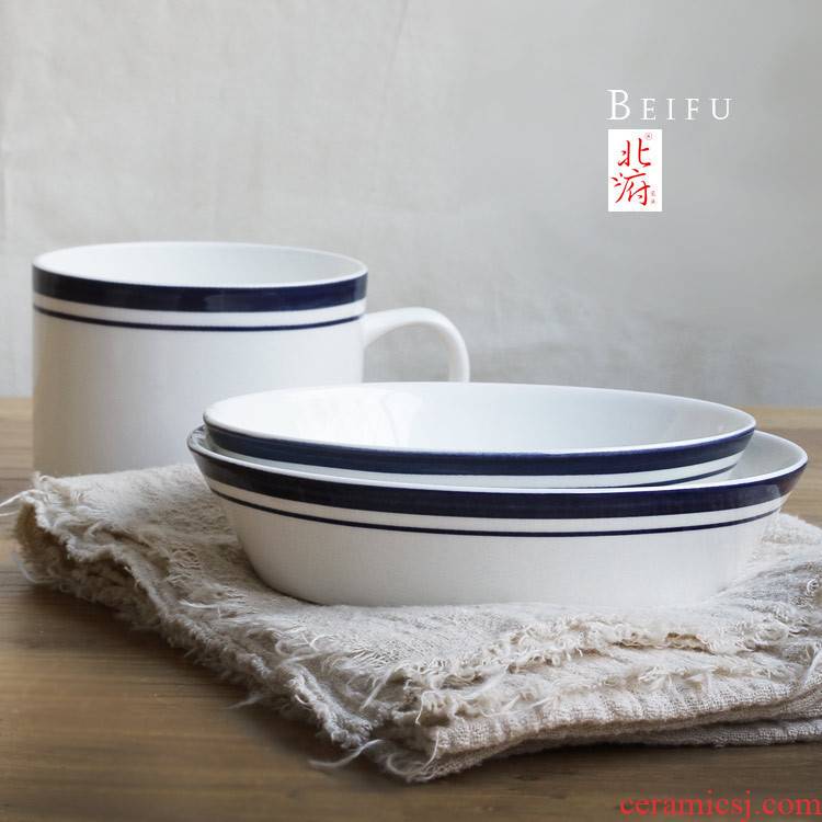North house, ceramic tableware ceramics creative dishes dish free collocation in - glazed dinner dish dish household ceramic bowl