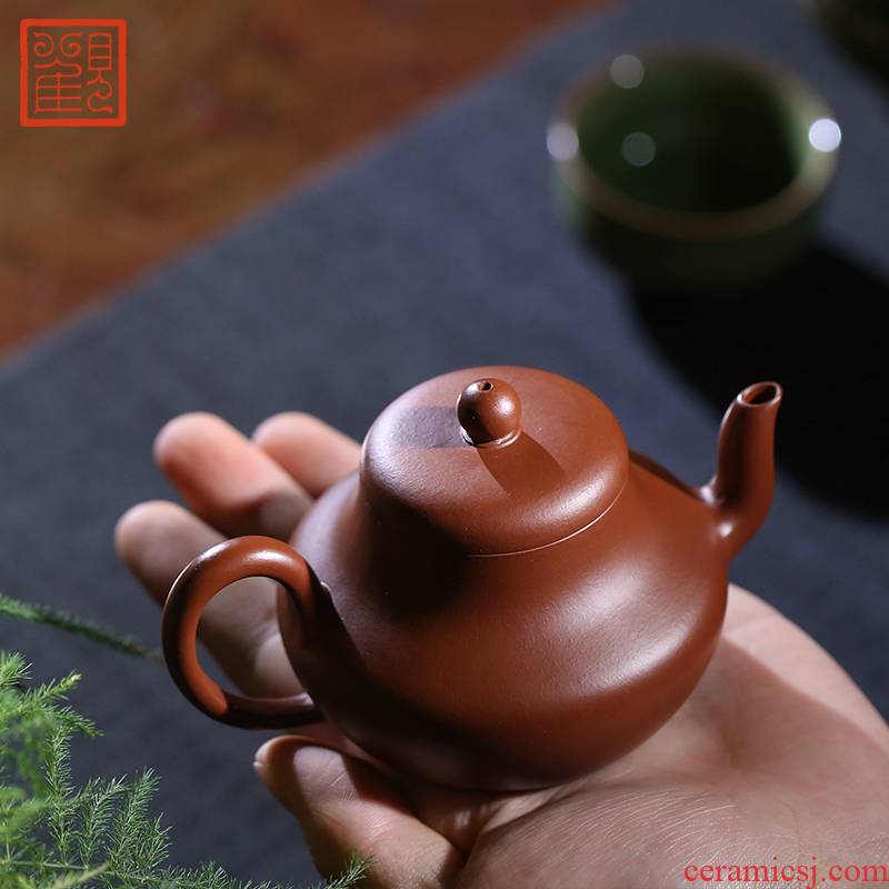 Restoring museum yixing undressed ore mud jun zhu DE it manual household teapot kung fu tea set