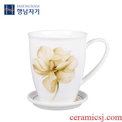 HAENGNAM Han Guoxing south China four seasons flower with cover ipads China mugs glair ordinary packaging