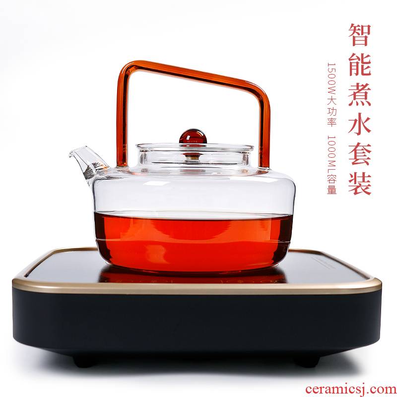 A good laugh, girder kettle automatically make tea of large home teapot electric electric TaoLu boiled tea tea set