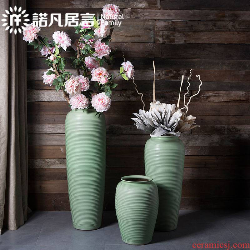 Ceramic crock POTS modern retro jingdezhen Ceramic vase of large indoor and is suing the home decoration furnishing articles