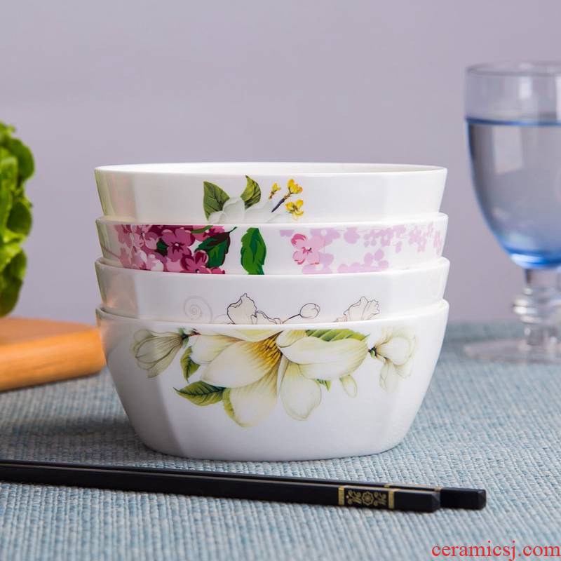Picture more optional ipads China 5.5 inches square bowl bowl rainbow such as bowl rice bowls of jingdezhen ceramic tableware salad bowl