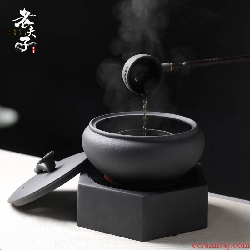 The professor boiling tea ware ceramic electric TaoLu suit household tea stove black tea pu 'er tea warm kung fu teapot