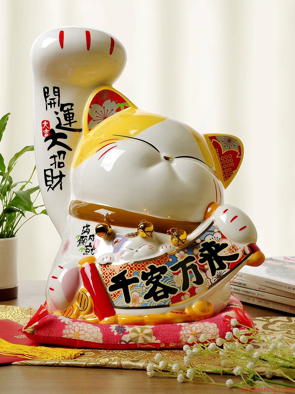 Stone workshop plutus cat ceramic company in the opened shops that occupy the home furnishing articles furnishing articles extra large gifts