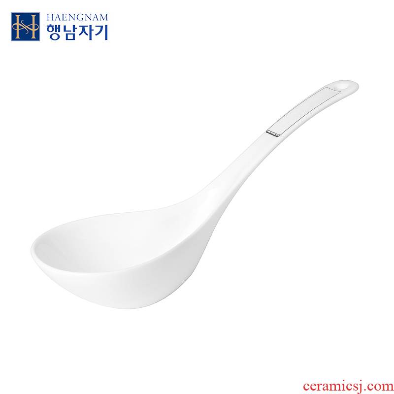 HAENGNAM Han Guoxing south China turn white big spoon only glair tableware Han edition spoons
