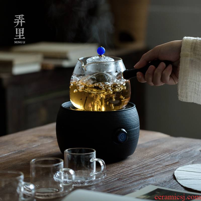 The Heat - resistant glass the boiled tea, the electric TaoLu steaming tea is black tea boiled tea machine automatic steam boiling tea stove puer tea